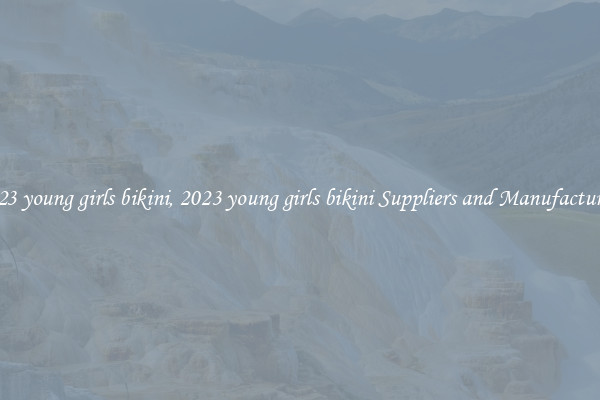 2023 young girls bikini, 2023 young girls bikini Suppliers and Manufacturers
