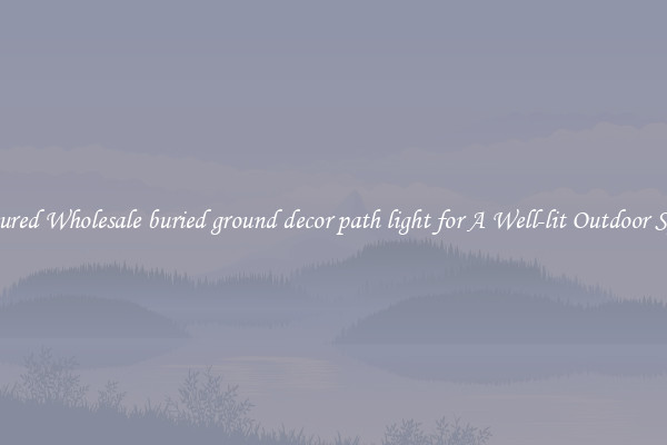 Featured Wholesale buried ground decor path light for A Well-lit Outdoor Space 